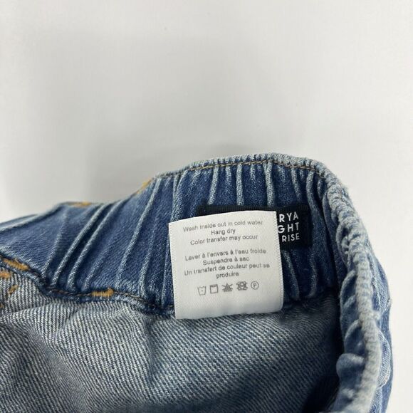 Veronica Beard Jeans Size 2 26 Women Blue Arya Straight High Rise Cotton Stretch - Picture 9 of 9